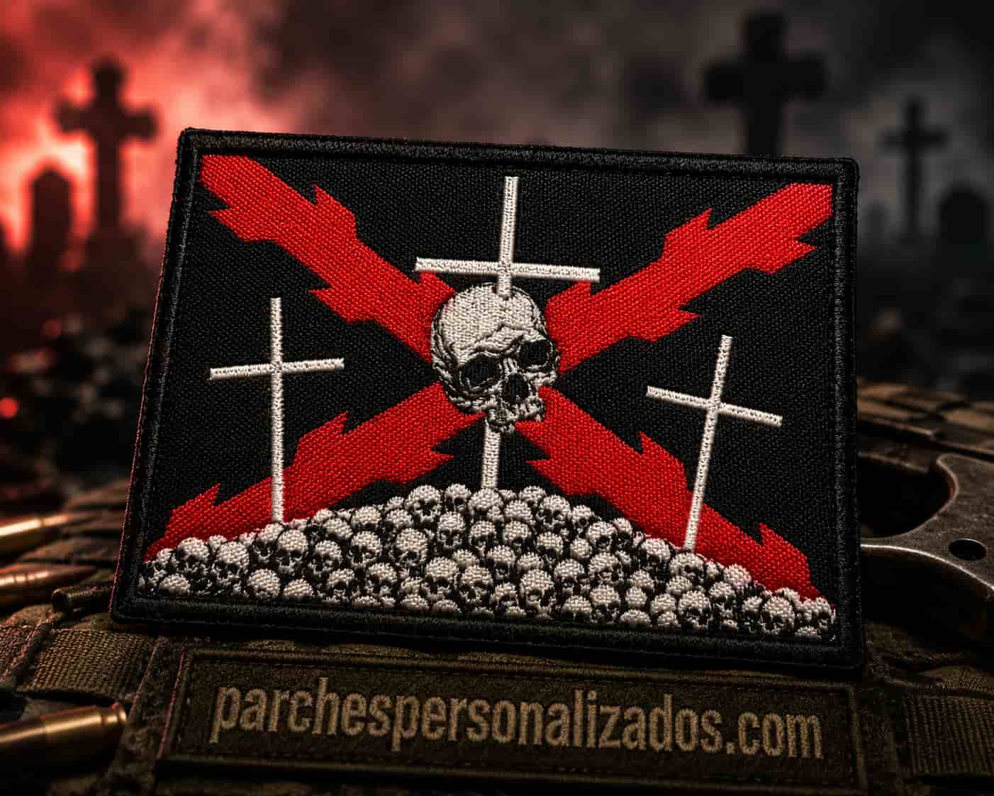 Parches personalizados calaveras